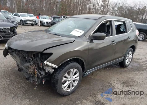 2016 Nissan Rogue S from USA, damaged, VIN KNMAT2MT9GP642794